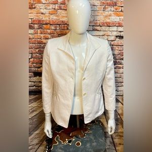 Anne Klein jacket size 12p, 16 armpit to armpit,27 “ length